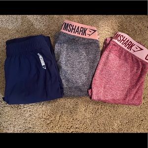 Gymshark Leggings (3 pairs)